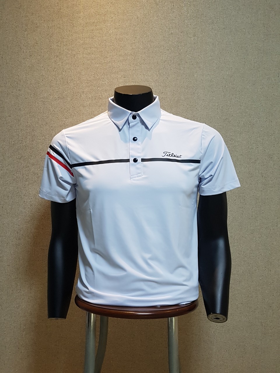 타이틀리스트 골프 반팔 카라티