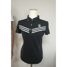 말본 디자인 V 골프 반팔 카라티(여성)