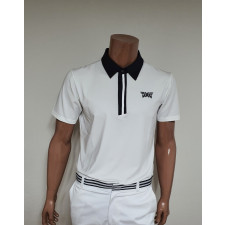 PXG 기능성 빛 반사 로고 골프 반팔 카라티