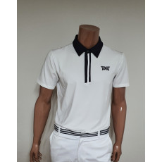 PXG 기능성 빛 반사 로고 골프 반팔 카라티