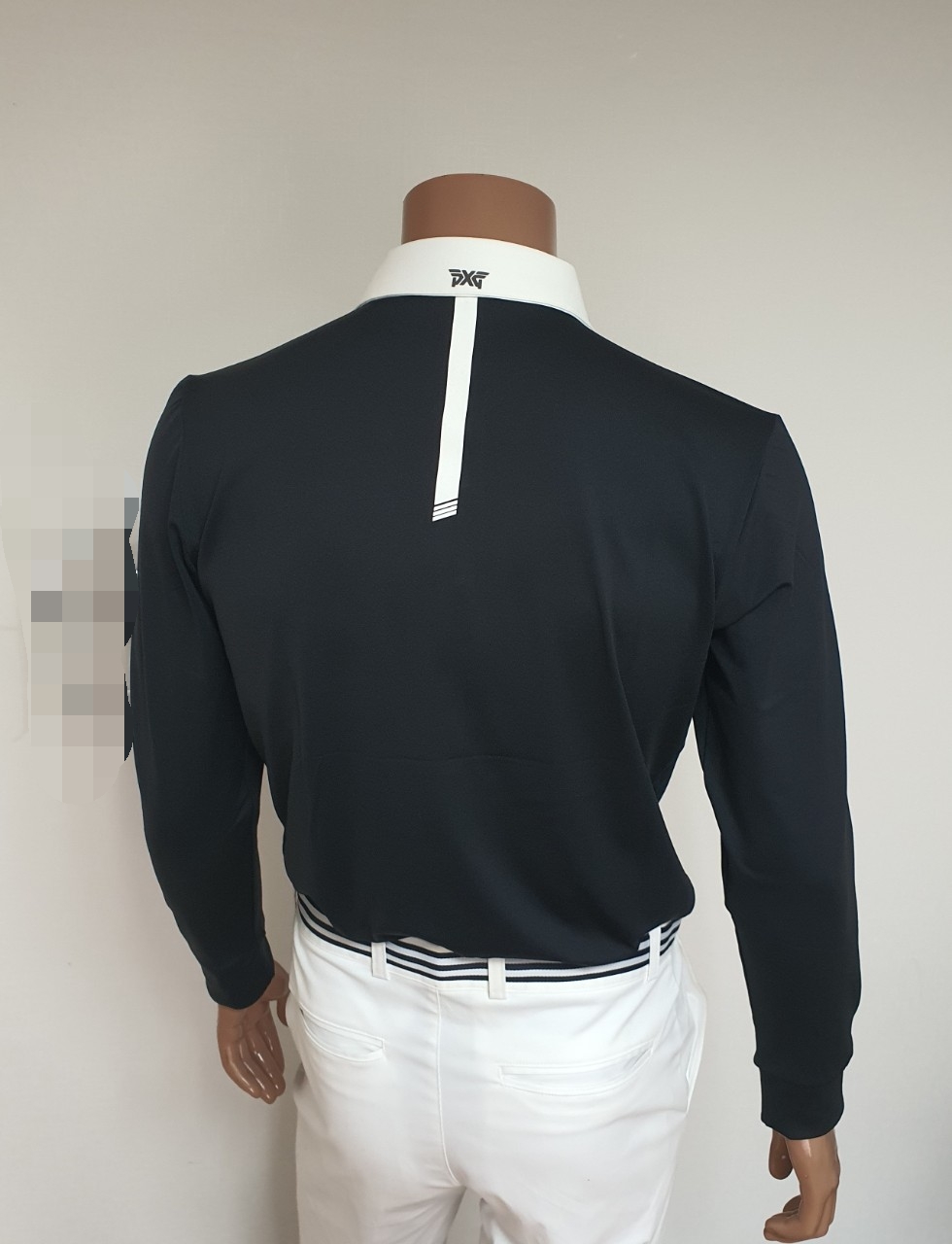 PXG 어깨 2선 골프 기모 카라티