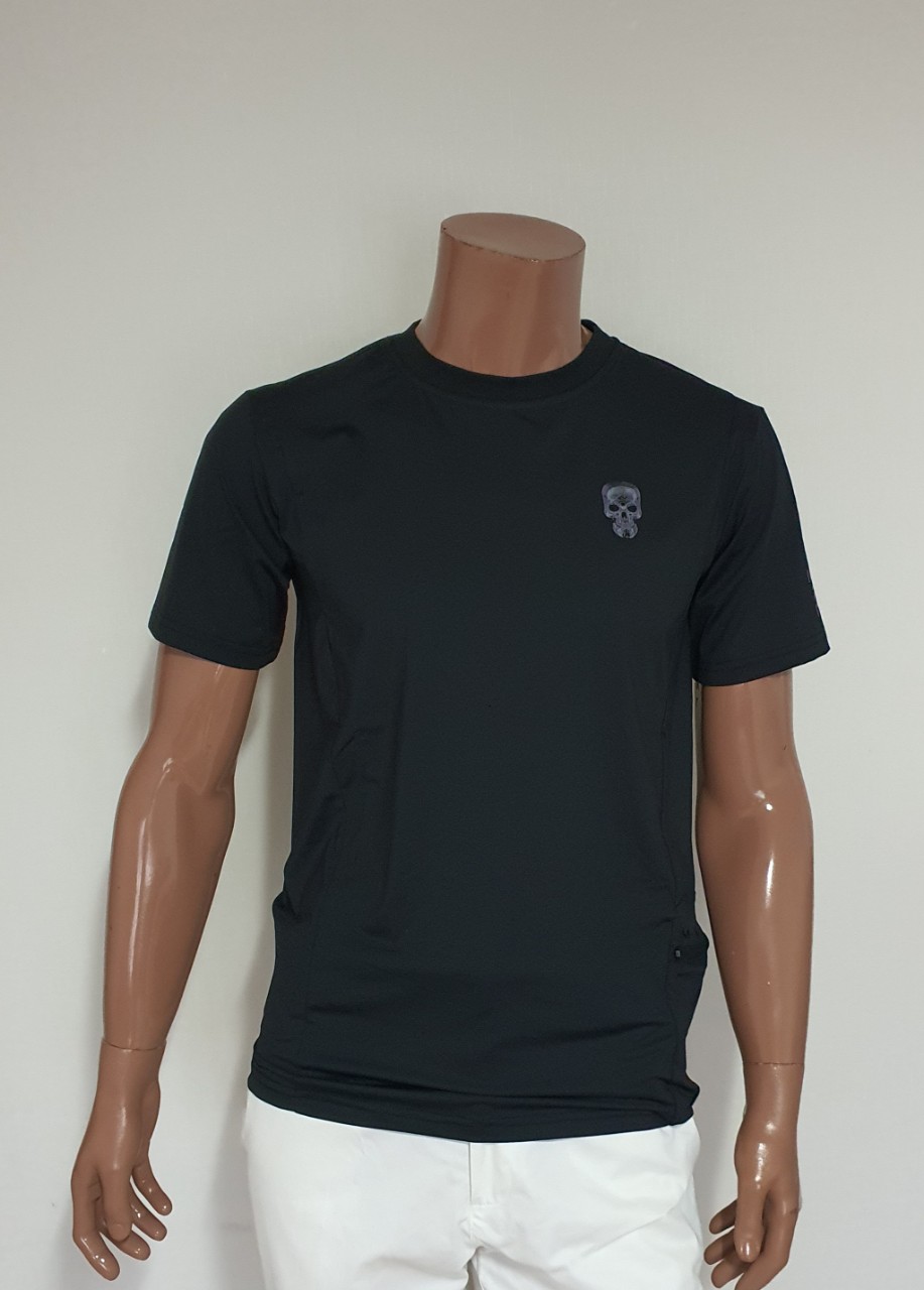 어메이징크리 라운드 반사 로고 반팔티