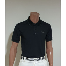 PXG 넥 카라 반사 로고 반팔 카라티