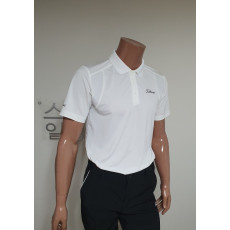 타이틀리스트 메쉬 기능성 골프 반팔 카라티