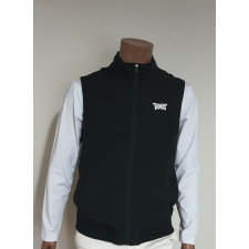 PXG 반사 로고 조끼 집업