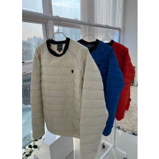 어메이징크리 패딩 라운드 맨투맨