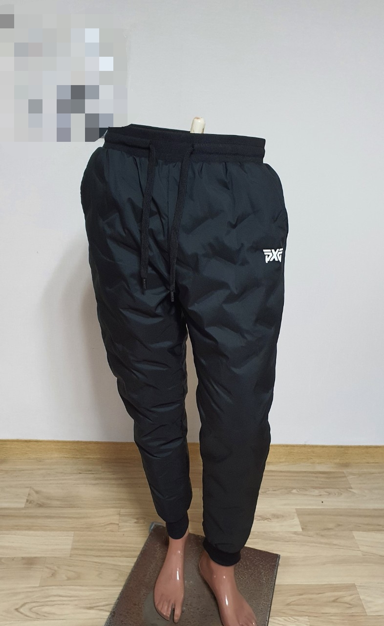 PXG 덕다운 반사 로고 패딩 팬츠 (바지)