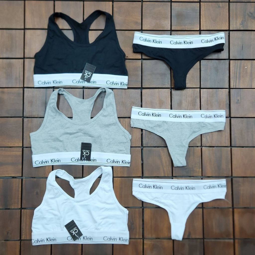 캘빈클라인 여성 306 상하 속옷 세트