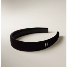 샤넬 벨벳 머리띠