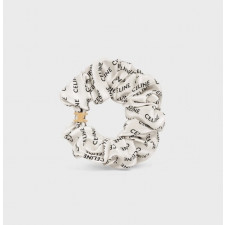 셀린느 슈슈 머리끈 화이트