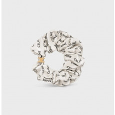 셀린느 슈슈 머리끈 화이트