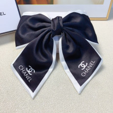 샤넬 abq05 cc 로고 헤어핀 블랙