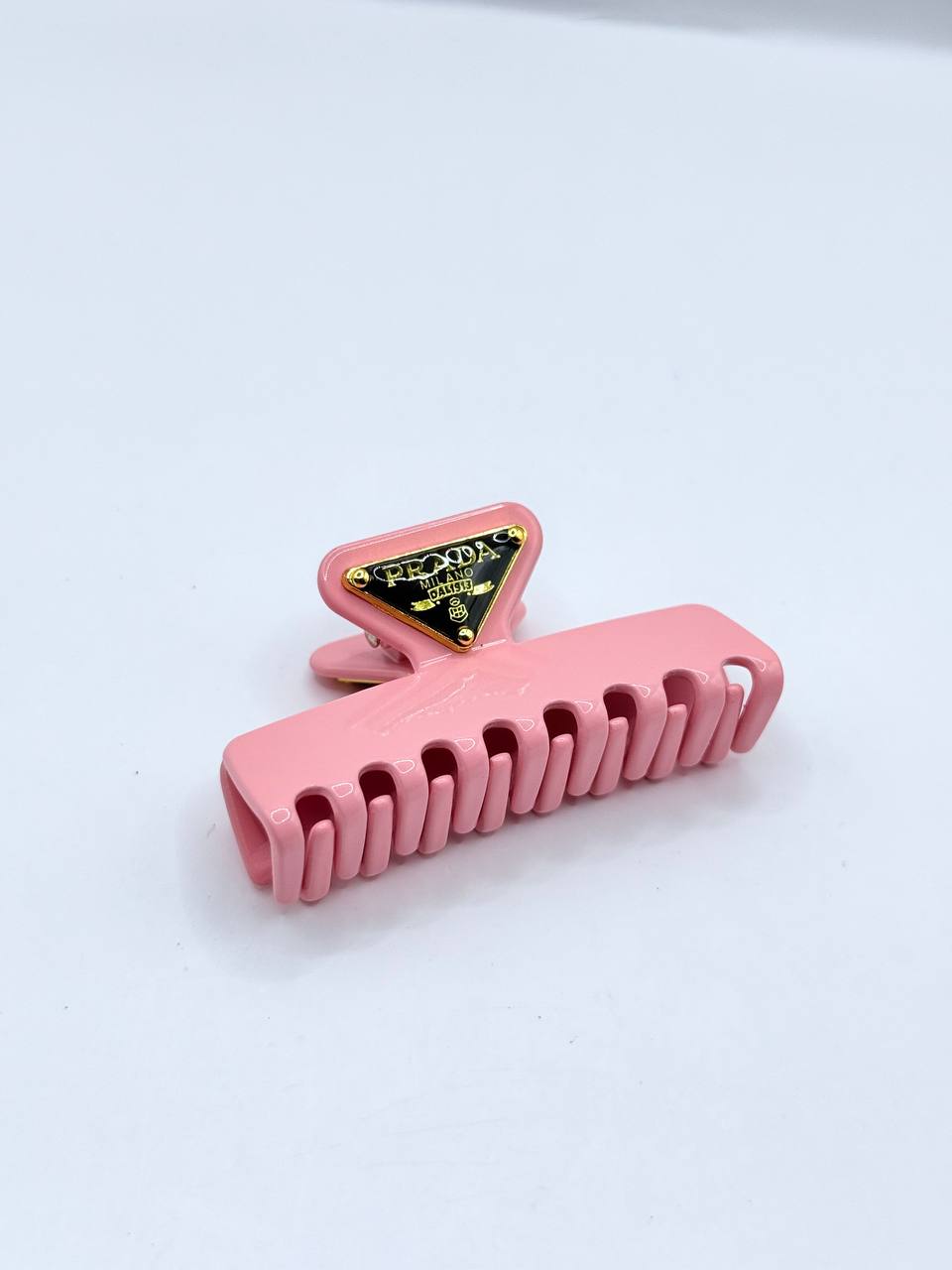 프라다 PDA08 집게핀 핑크