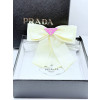 프라다 PDA07 삼각 로고 헤어 리본핀