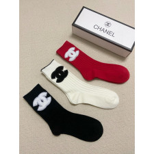 샤넬 359 양말 3P 세트