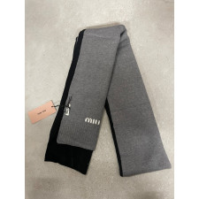 미우미우 투톤 머플러