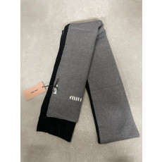 미우미우 투톤 머플러