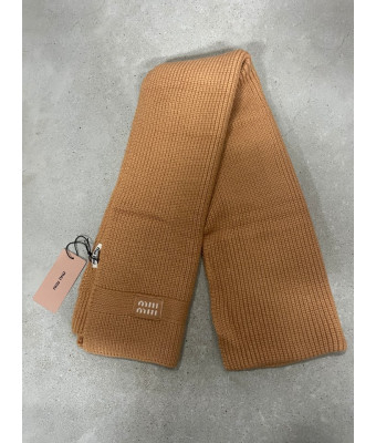 미우미우 브라운 머플러