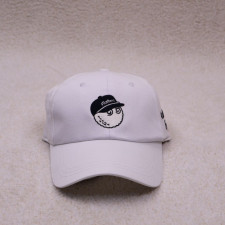 말본 화이트 볼캡 (모자)