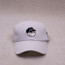 말본 화이트 볼캡 (모자)