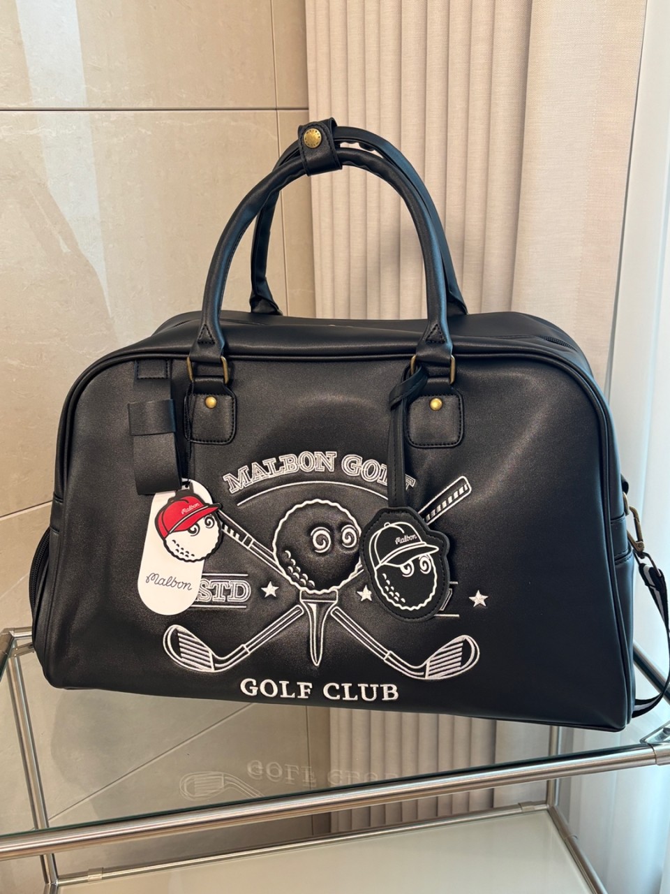 말본 M버킷 클래식 보스턴백 블랙 (가방)