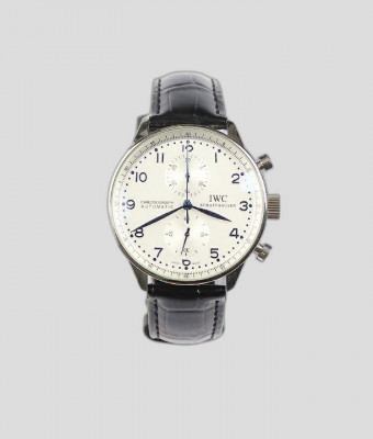 IWC 포르투기 실버 시계